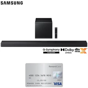 Samsung Q Series Soundbar 3.1.2 ch Subwoofer (2025 Model) +$100 Gift Card Bundle - Picture 1 of 12