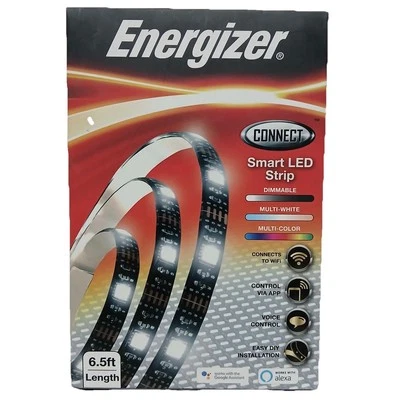 Multi-Colored Smart LED Strip whit Controller and USB Wall Charger 6.5ft - Image 1 of 4