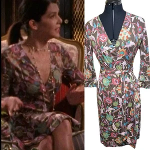 Diane von Furstenberg Wickelkleid wie auf Lorelai Gilmore Staffel 5 passt UK 8 - Bild 1 von 6