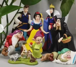 JUEGO DE 8 FIGURAS BLANCANIEVES Y LOS SIETE ENANITOS - PVC - ENVÍO GRATUITO AL DÍA SIGUIENTE - Imagen 1 de 14