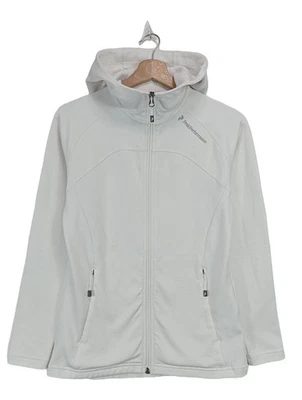 PEAK PERFORMANCE Strickjacke Damen Strickbekleidung Gr. DE 36 weiß Casual-Look - Bild 1 von 4