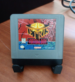 3D Tetris Nintendo Virtual Boy Authentic US Version Tested and Working