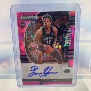 2020 Panini Prizm Draft Picks Basketball Lamar Stevens Pink Ice Auto RC #PA-LS - Picture 1 of 2