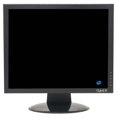 Q. Bell 19F-4 L91C Monitor LCD Display 19 " 4:3 5:4 Screen Computer DVR Case - Image 1 of 4