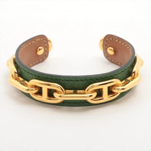 Hermès Chaîne d'Ancre Bangle GP Green - Picture 1 of 4