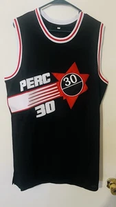 Movie Perc #30 Basketball Jersey Stitched Men's Hip Hop Black Custom Size XL - Picture 1 of 6