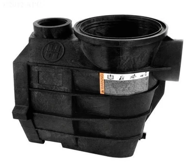 Pump Housing/Strainer, 2" x 2", w/Drain Plugs, threaded style - Image 1 of 4