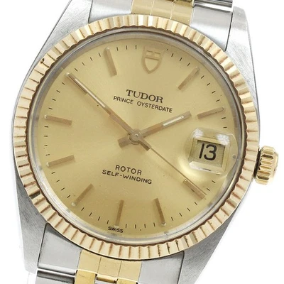 Tudor TUDOR 74033 Prince Oysterdate YG Bezel Automatic Men s 899948 - Image 1 of 4