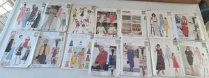 Konvolut 14 zeitgenössische McCall's Schnittmuster 1990 bis 1995 gebraucht  - Bild 1 von 5
