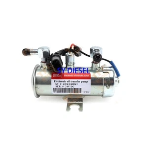 8980093971 Electric Fuel Pump 24V For Hitachi ZAX240 EX240 EX330-3 4HK1 6HK1 - Picture 1 of 1