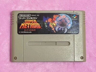 Super Metroid Super Famicom Japanese Edition Nintendo Game Cartridge ONLY - Image 1 of 4