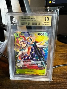 One Piece TCG English Yamato OP04-112 Par Alt AA Art BGS 10 Pristine - Picture 1 of 2