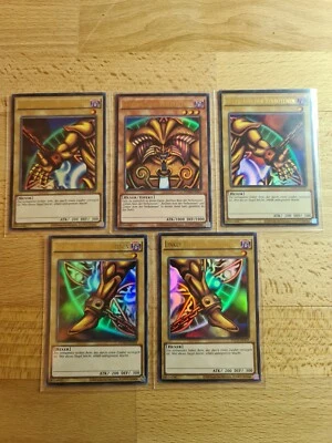 Exodia the Forbidden One●FULL SET●YGLD●2015●YUGIOH●ULTRA RARE●GERMAN●NM●07447 - Image 1 of 4