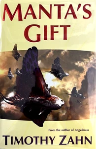 Manta's Gift by Timothy Zahn SIGNED 2002 TOR 1st Edition & Printing Hardcover DJ - Picture 1 of 14