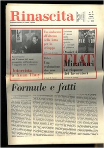 Rinascita settimanale fondato da Palmiro Togliatti n. 7 16 febbraio 1973 - Picture 1 of 1