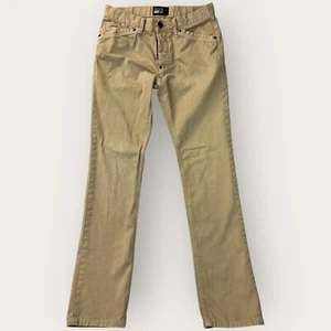 Pantalones de mezclilla William Rast para hombre mostaza rectos desgastados preppy desteñidos al sol 31x34 grung - Imagen 1 de 21