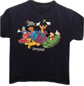 T-shirt Disneyland Medium Unisex Mickey, Goofy, Pluto, Donald, Dora Vintage - Picture 1 of 3