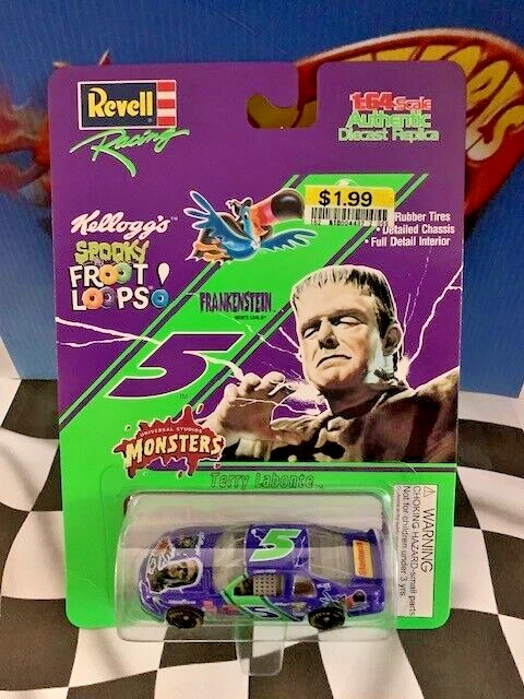 Revell 1997 Racing NASCAR #5 Terry LaBonte Kelloggs Spooky Froot Frankenstein RR - Image 1 of 1