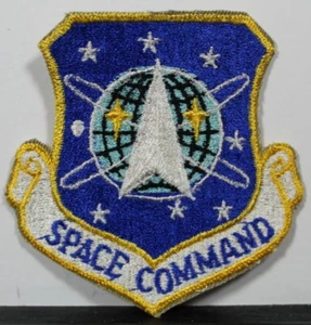 USAF US Air Force Space Command Full Colored Insignia Badge Patch V 3 - Picture 1 of 2