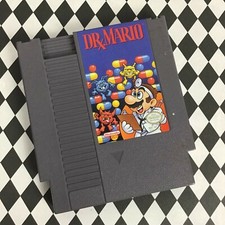 Dr Mario (Nintendo Entertainment System NES) Puzzle Video Game Tested Working 