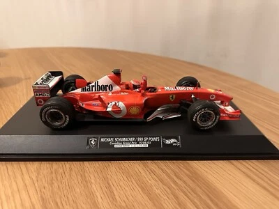 Hot Wheels escala 1,18 999 puntos GP de Canadá GP M Schumacher Ferrari edición limitada Foto 1 de 4