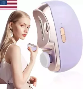 Safety Electric Nail Clipper Automatic Thick Nails Trimmer Professional Tool US - Picture 1 of 13