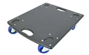 Rollbrett GR-1 Transportroller 4 x 80 mm Lenkrollen 52 x 46 cm Möbelhund 560 kg - Picture 1 of 12