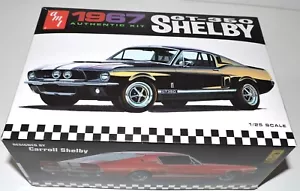 NEW AMT 1967 Ford Mustang SHELBY GT-350 1:25 scale Model Kit in Open Box - Picture 1 of 6