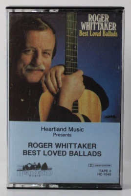 Roger Whittaker Best Loved ballads tape 2 1986 Cassette - Image 1 of 3