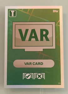 VAR CARD EURO 2024 TOPPS MATCH ATTAX no adrenalyn panini - Foto 1 di 2