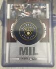 2023 Topps Team Logo Commemorative Patch #Tlp-Cy Christian Yelich Brewers
