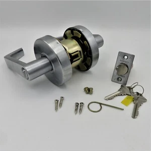 Cal-Royal XP00 US26D EXPLORER CYLINDRICAL LOCKSET Convertible Thrubolt BRAND NEW - Picture 1 of 6
