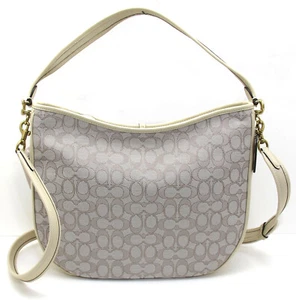 NEW Authentic COACH TABBY Signature Jacquard Hobo Shoulder Crossbody Stone Ivory - Picture 1 of 9