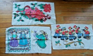 Lot Daisy Kingdom Christmas Holiday Appliques Drummer Boy Santa Angels - Picture 1 of 2