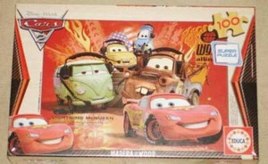 Educa Disney Cars 100pcs wood jigsaw puzzle 14937 new sealed - Picture 1 of 2