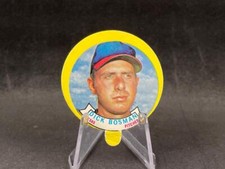 1973 TOPPS CANDY LIDS BASEBALL DICK BOSMAN TEXAS RANGERS SEE PICS FOR CONDITION