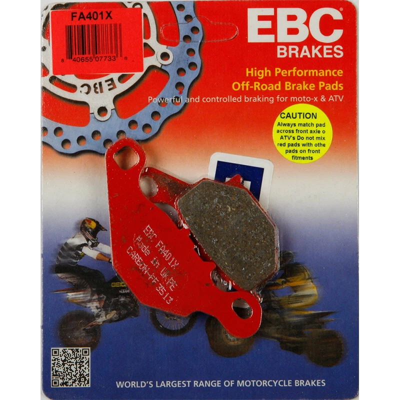 EBC  BRAKE PADS Suzuki RM85 2005-2020 Suzuki RM85L 2005-2012 read more... — 第 1/1 张图片