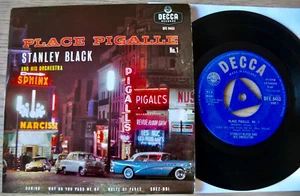 STANLEY BLACK PLACE PIGALLE NO. 1 7" EP DECCA (1958) EX++ EASY ENGLAND - Picture 1 of 2