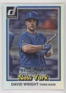 2015 Donruss Inaugural 1981 Edition Press Proof Platinum Blue /199 David Wright