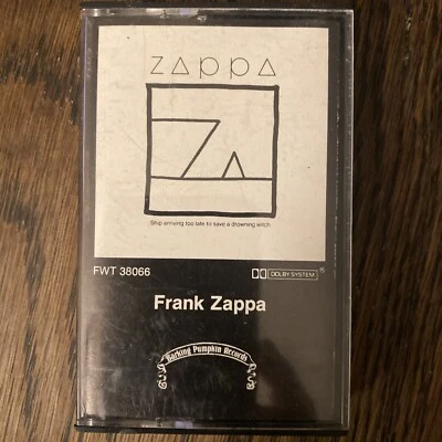 Frank Zappa Ship Arriving Too Late Cassette Tape VG - Image 1 of 4