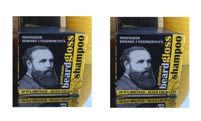 Mens Beard Cleaner Moustache Shampoo Bar Wash Care Conditioner 100% Natural - Image 1 of 3