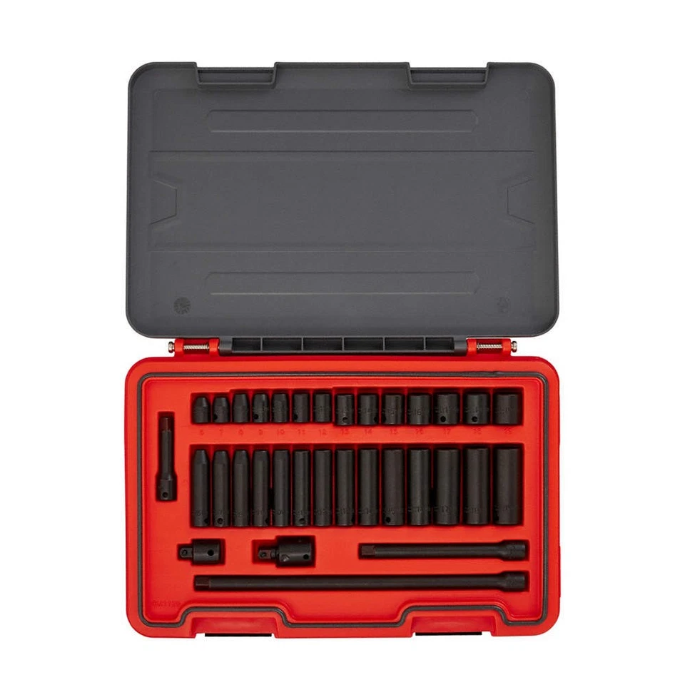 PROTO J72233IM Socket Set,3/8" Drive,33 pcs.,Metric 60ML21 - Image 1 of 1