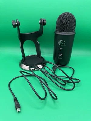 Logitech para creadores - Micrófono condensador USB multipatrón premium Yeti azul Foto 1 de 4