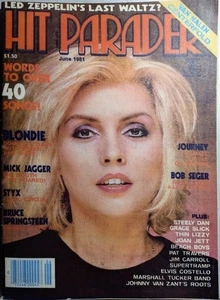 Hit Parader Magazine June 1981 Blondie, Stones, Styx, Journey, Led Zeppelin, VTG - Picture 1 of 20