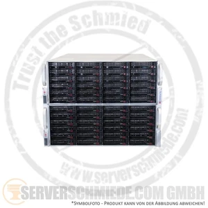 Server for NAS and ZFS Supermicro CSE-847B X11DPH-T 72-bay 4U Server - Afbeelding 1 van 5