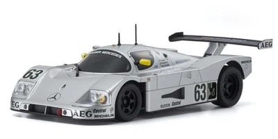 Kyosho Mini-Z RWD Sauber Mercedes C9 No.63 LM 1989 Silber (W-LM/KT531P) 32353S - Bild 1 von 4