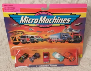 Galoob Toys Originale Micro Machines Famosa Collezione Auto Ford Giocattoli 1997 tblbr1 - Foto 1 di 14