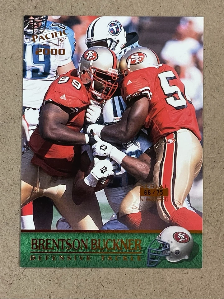2000 PACIFIC COPPER #335 BRENTSON BUCKNER #D 66/75 - Image 1 of 2