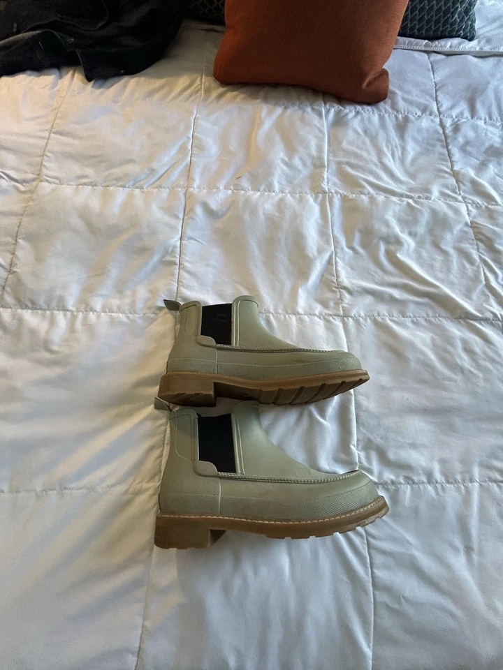 Мужские дождевые сапоги Hunter Chelsea зеленые - Изображение 1 из 3