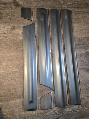 1997-2005 Buick Park Avenue 55u 417g Medium Blue 6pc Trim Molding Cladding Set - Imagem 1 de 4